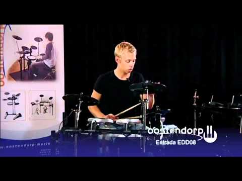 Entrada EDD08 digitaal drumstel bij Muziekcentrum Oostendorp