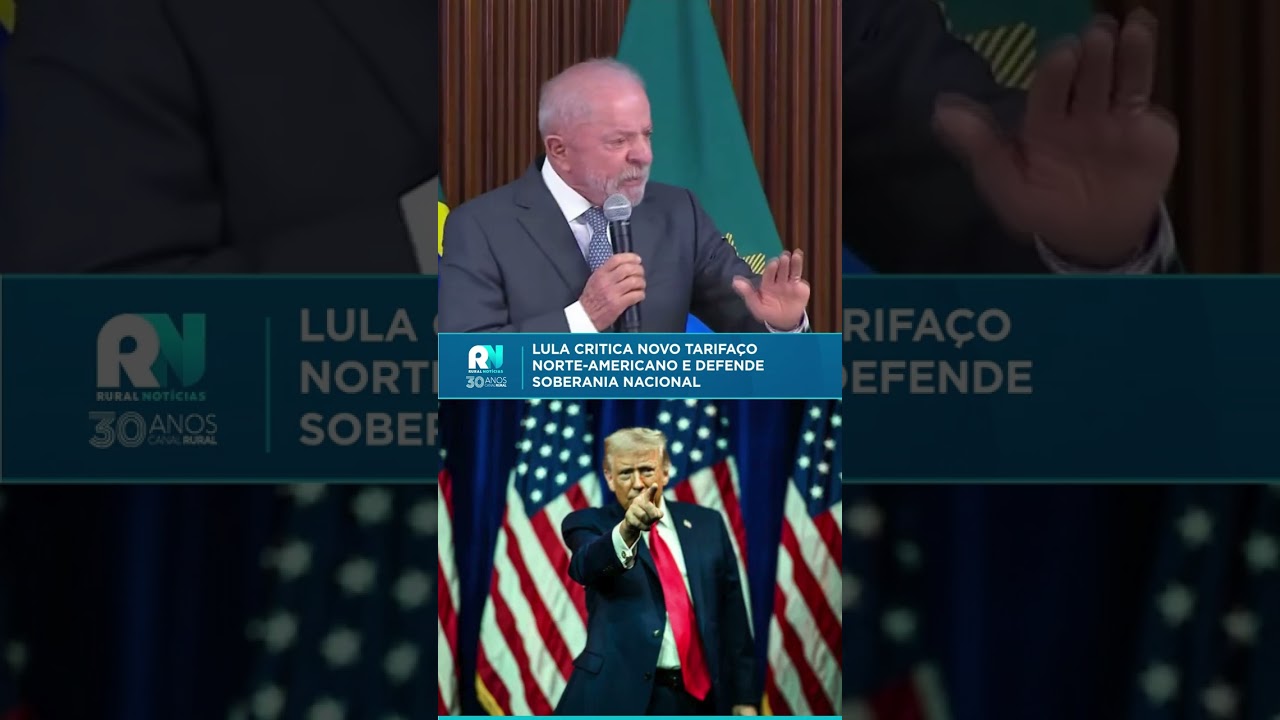 Lula critica novo tarifaço norte-americano e defende soberania nacional