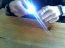 (uploaded by fiberkanin)&nbsp; Mini 2-LED Hank-Crank Flashlight from DX