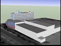 3d-Modell(SketchUp) der SVZ-Zentrale