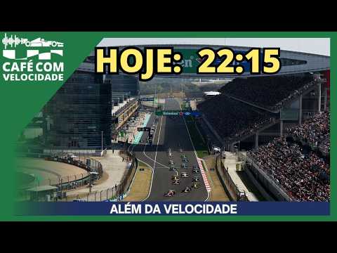 Fórmula 1: LIVE de aquecimento para o 1º treino na CHINA | ALÉM DA VELOCIDADE