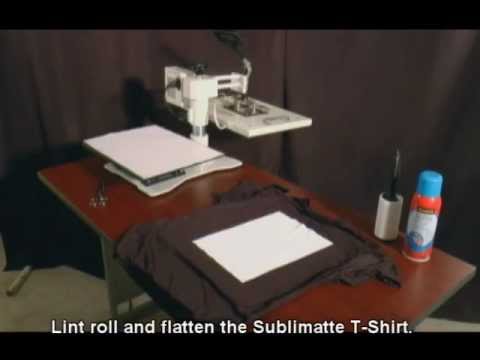 SUBLIMATTE- Sublimation on Black T-Shirts. White Margin SUBLIMATTE- Sublimation on Black T-Shirts. White Margin