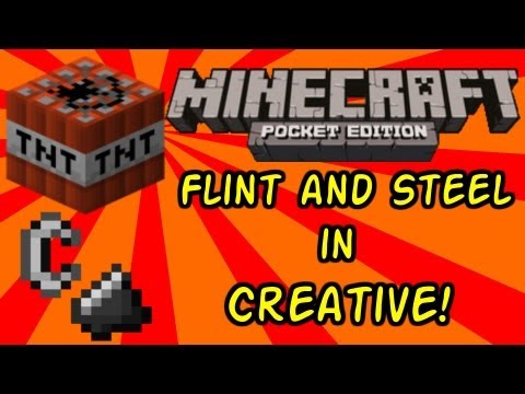 how to set off tnt in minecraft pe creative