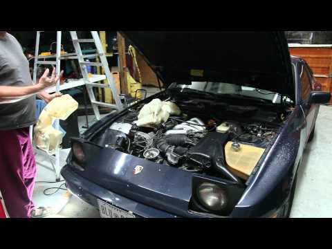 How to change the windshield washer fluid tank on a 1987 Porsche 944