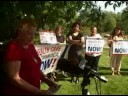 Small Business Woman Sylvia Wedge at RI HCAN Action Small Business Woman Sylvia Wedge at RI HCAN Action