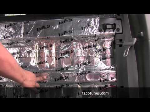 How to install ported subwoofer box in your Toyota Tacoma Double Cab