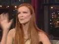 Marcia Cross on Letterman *1st time