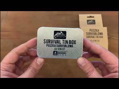 Unboxing Survival Tin Box by Helikon