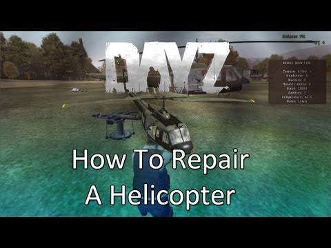 how to repair uh-1h dayz