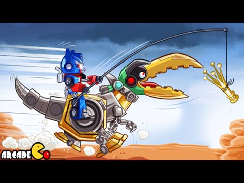 Angry Birds Transformers: Unlocked Gold Bite Grimlock Max Level JENGA Gameplay Part 85