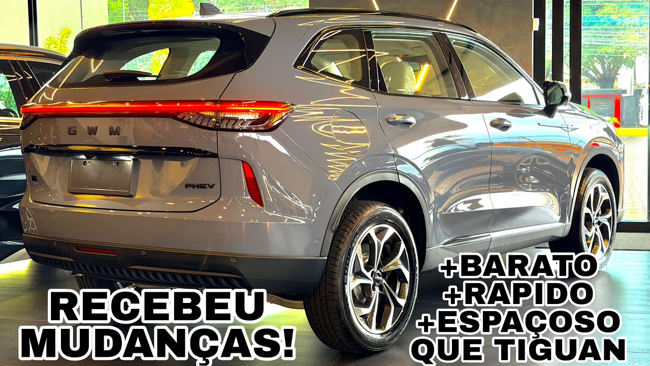 NOVÍSSIMO GWM HAVAL H6 PHEV 35 EM DETALHES | O CARRO QUE EU COMPRARIA ATÉ 300MIL!!