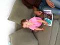 Giavanna having a tantrum