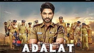 Alluu Arjun Adalat New South Indian blockbuster mo