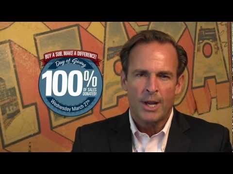 Jersey Mike's Day of Giving: March 27