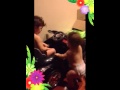 Baby diaper dance