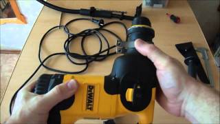 DeWalt 25313 + пылеотвод Makita