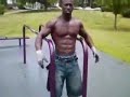 If they're not using wires, then this is certainly one of the most amazing feats of strength I've ever seen: http://bit.ly/cyUma0