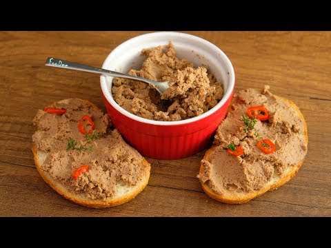 Самый простой ПАШТЕТ из куриной печени ☆ Быстрый и вкусный рецепт паштета из печени