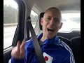 having fun on the road in france,