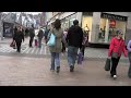 Walking down St Patrick's Street