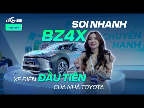 Toyota Bz4x tại Vietnam Motor Show. Cũng là Toyota nhưng mà nó... lạ lắm! | VMS 2022