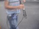Straatmuzikant met Rory MI in The States Straatmuzikant met Rory MI in The States