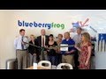 Blueberry Frog Ribbon Cutting