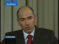 EuroNews - Interview - PM Janez Jansa speaks about Slovenia