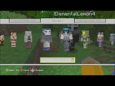 how to buy skin packs for minecraft xbox