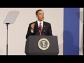 President Barack Obama - Edward M. Kennedy Institute