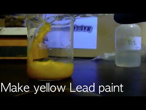 how to make yellow paint