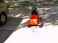 Homemade electric go-cart