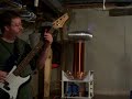 MIDI controlled Tesla coil - Guitar Input MIDI controlled Tesla coil - Guitar Input