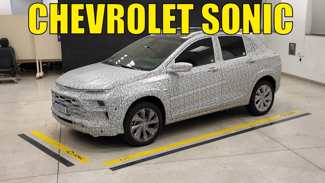 Novo Chevrolet Sonic - Visitamos a área SECRETA da Chevrolet