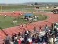 Hurdler Faceplants & Fights Back to Finish First !