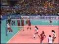 全日本女子バレー　2007Ｗ杯　「日本×ペルー」