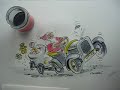 HOW TO DRAW A CARTOON CAR PART TW0 HOW TO DRAW A CARTOON CAR PART TW0