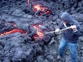 Greg vs. The Volcano - Mt. Pacaya, Guatemala, with lava!