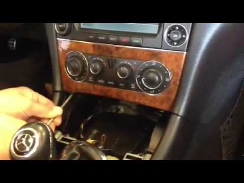 2006 Mercedes Benz CLK350 Radio dash removal HOW TO DiY