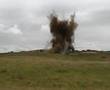 20 kg of anfo with Exploding stump