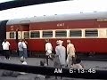 Double-headed Karnataka Exp. at Wadi - Dadar-Madras Exp. (Ju