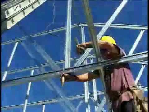 how to fit roof trusses