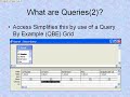 2.1 Basic Introduction to Database Queries in Access