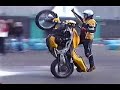 Triumph stuntrider Kevin Carmichel