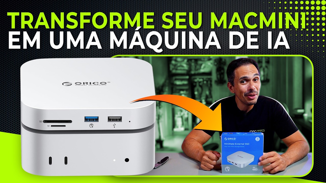 Como Turbinar seu MacMini para o OpenClaw 🚀 #macmasi #orico #openclaw