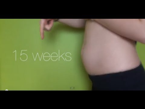 15 Weeks Pregnant – Belly shot, Cramps, Kicks, Navel Oranges