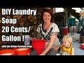 DIY Laundry Soap 20 cents a gallon!