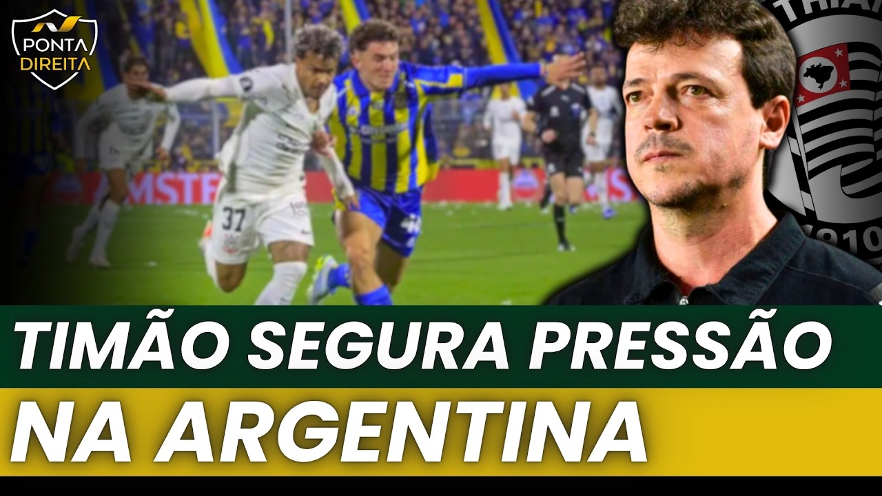 Corinthians segura o Rosário Central na Argentina e ganha confiança na Libertadores