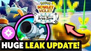 MASSIVE LEAKS! Cannon Golurk, Kierens Secret and More! Pokemon Scarlet and Violet DLC Leaks! by aDrive