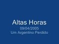 argentino no altas horas
